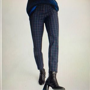 Rag & Bone Simone plaid stretch pant